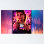 GTA 6 Lucia Poster