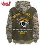 Jacksonville Jaguars 2025 Salute to Service Hoodie, Long Pants
