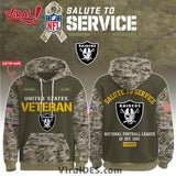 Las Vegas Raiders 2025 Salute to Service Hoodie, Long Pants