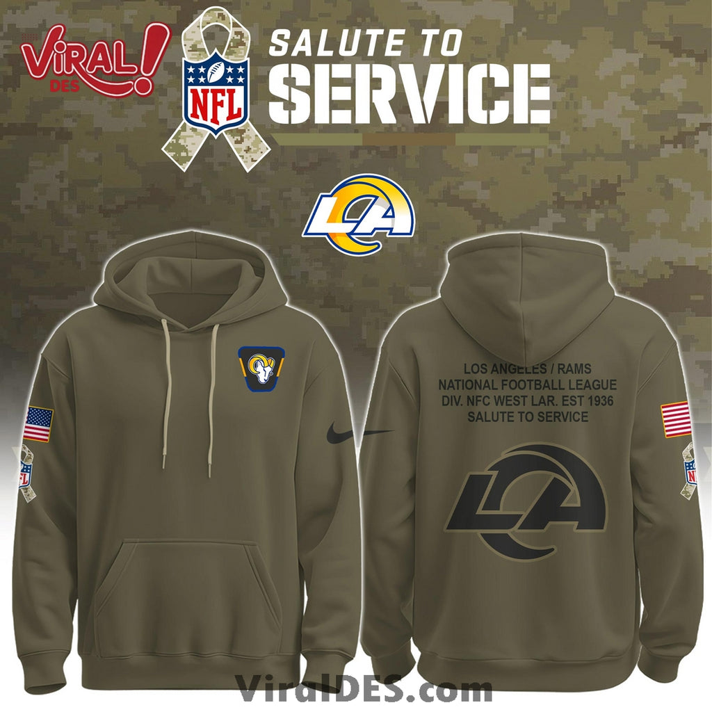 Los Angeles Rams Salute To Service Limited Edition Shirt