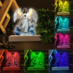 Personalized With God All Things Are Possible 3D Led Light Wooden Base – TANTN15410