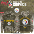 Pittsburgh Steelers 2025 Salute to Service Hoodie, Long Pants