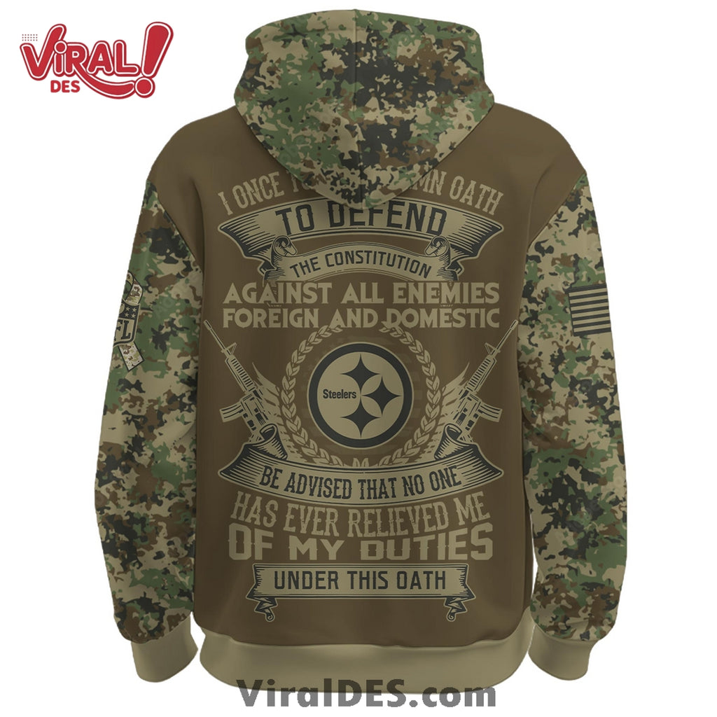 Pittsburgh Steelers Salute to Service Limited Editions Hoodie