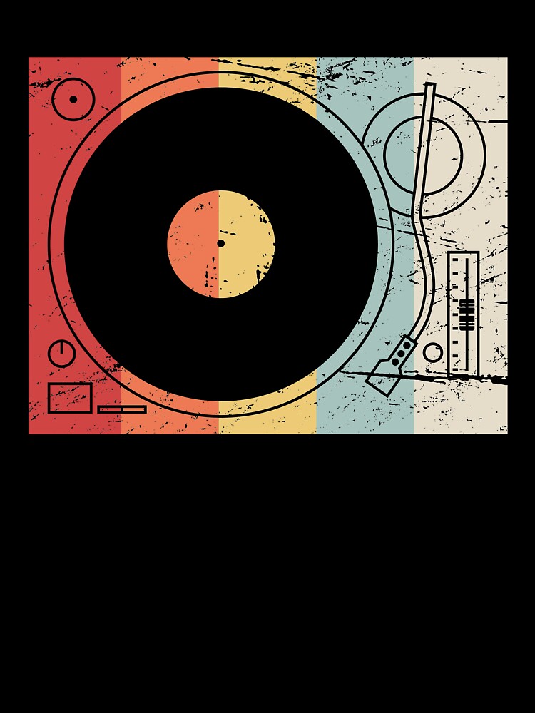 Retro 70s Record Player Shirt