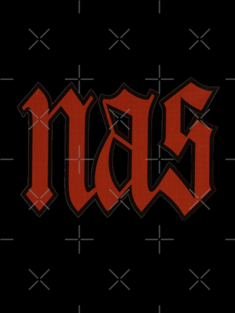 Nas 90s Rapper Illmatic Logo Shirt
