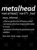 Metalhead Definition Funny Heavy Metal Fan For Metalheads Shirt