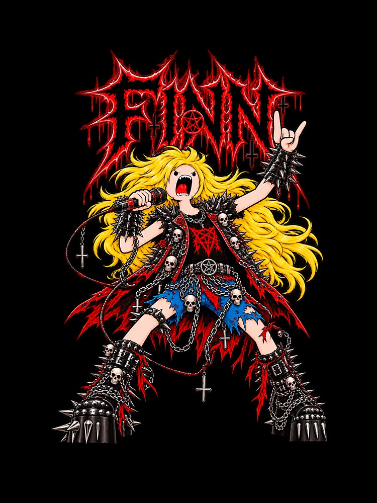 Finn Heavy Metal Hero Shirt