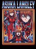 Asuka Langley Vintage Bootleg Rap Shirt