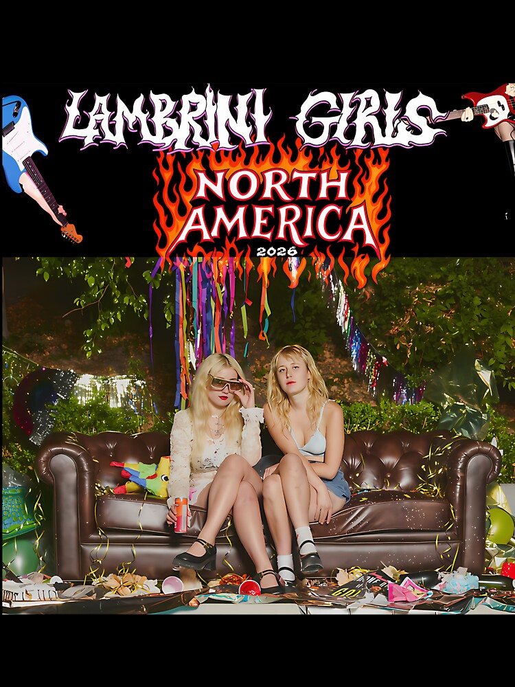 Lambrini Girls America Tour 2026 Isenglagi Shirt