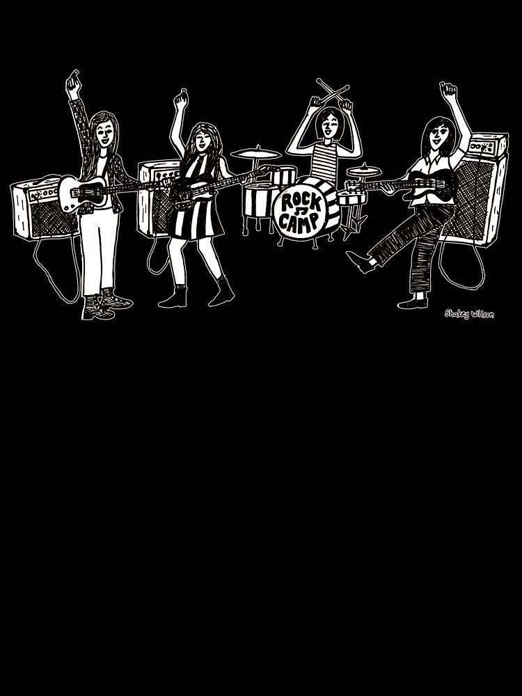 Girls Rock Camp By Darren Shakey Shirt