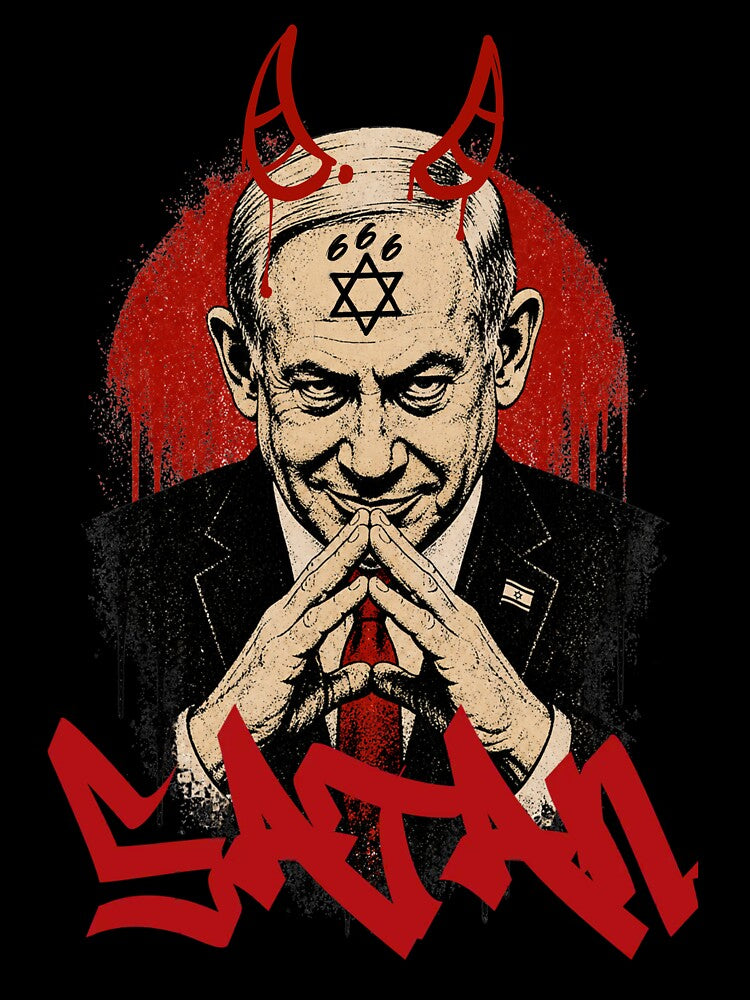 Satanyahu Free Palestine Design Shirt