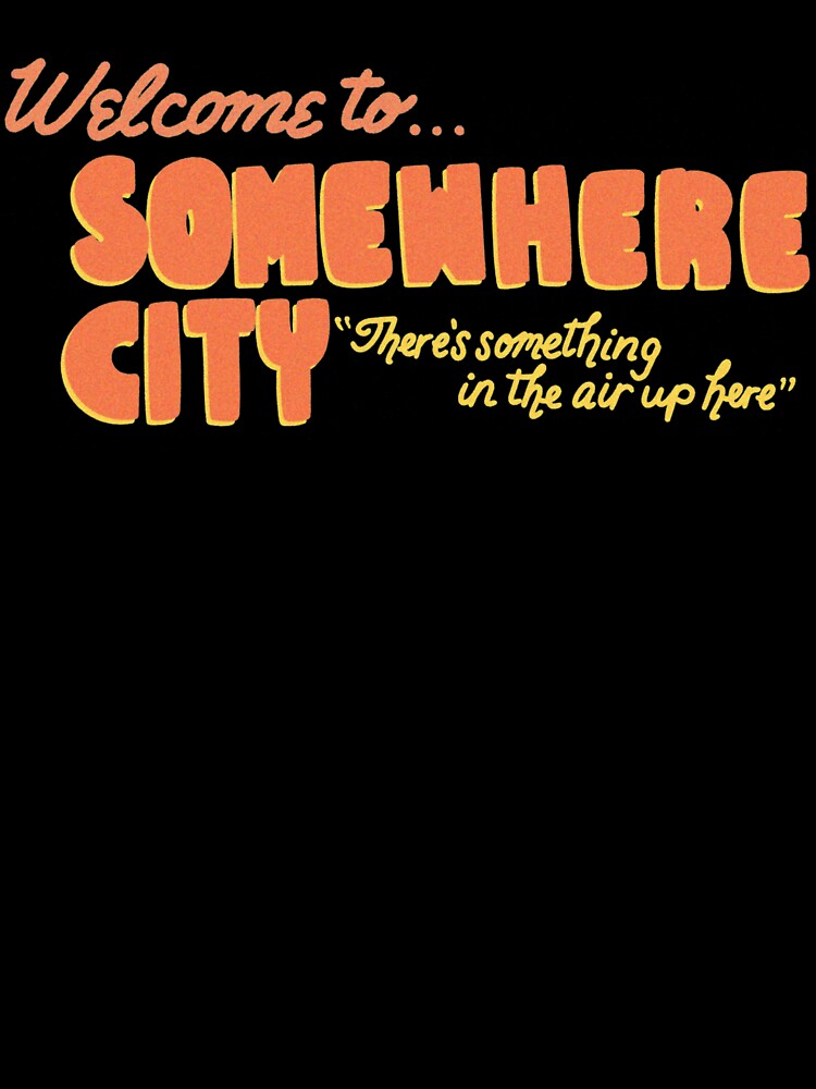 Origami Angel Welcome To Somewhere City Shirt