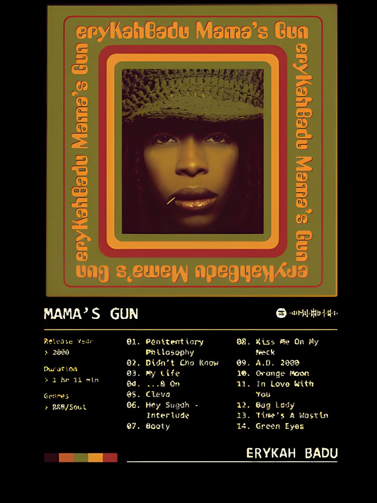 Mama's Gun 2000 By Erykah Badu Shirt