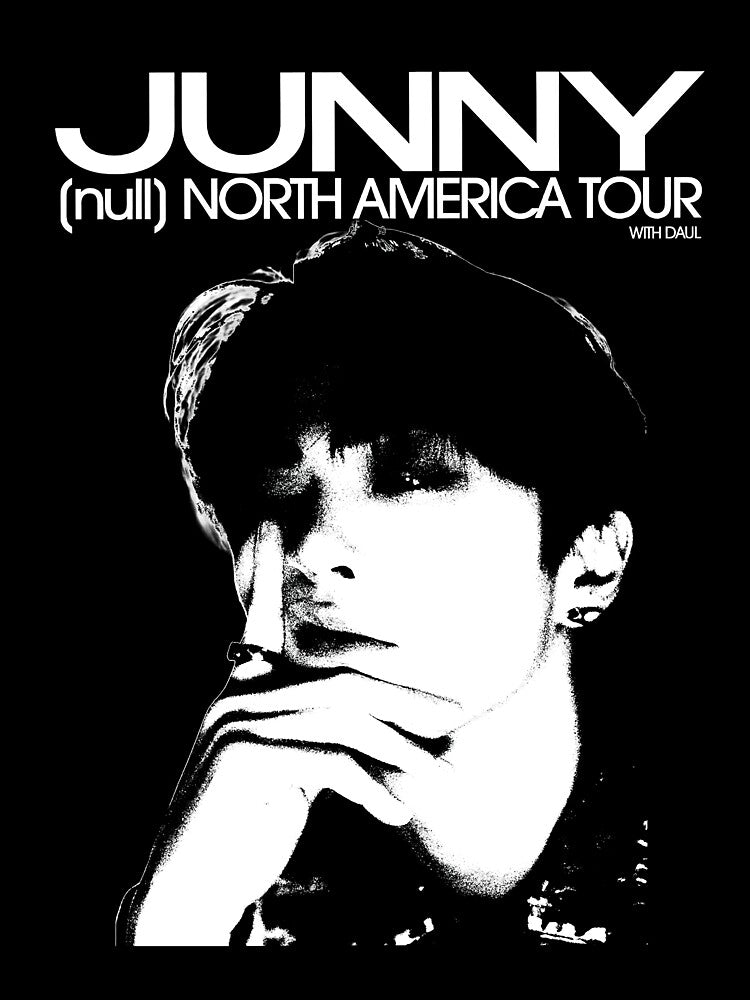 Junny North America Tour Kpop Singer Shirt