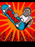 MxPx Punk Rock Skater Pokinatcha Man City Skyline Shirt