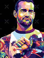 Cm Punk Pop Art Shirt