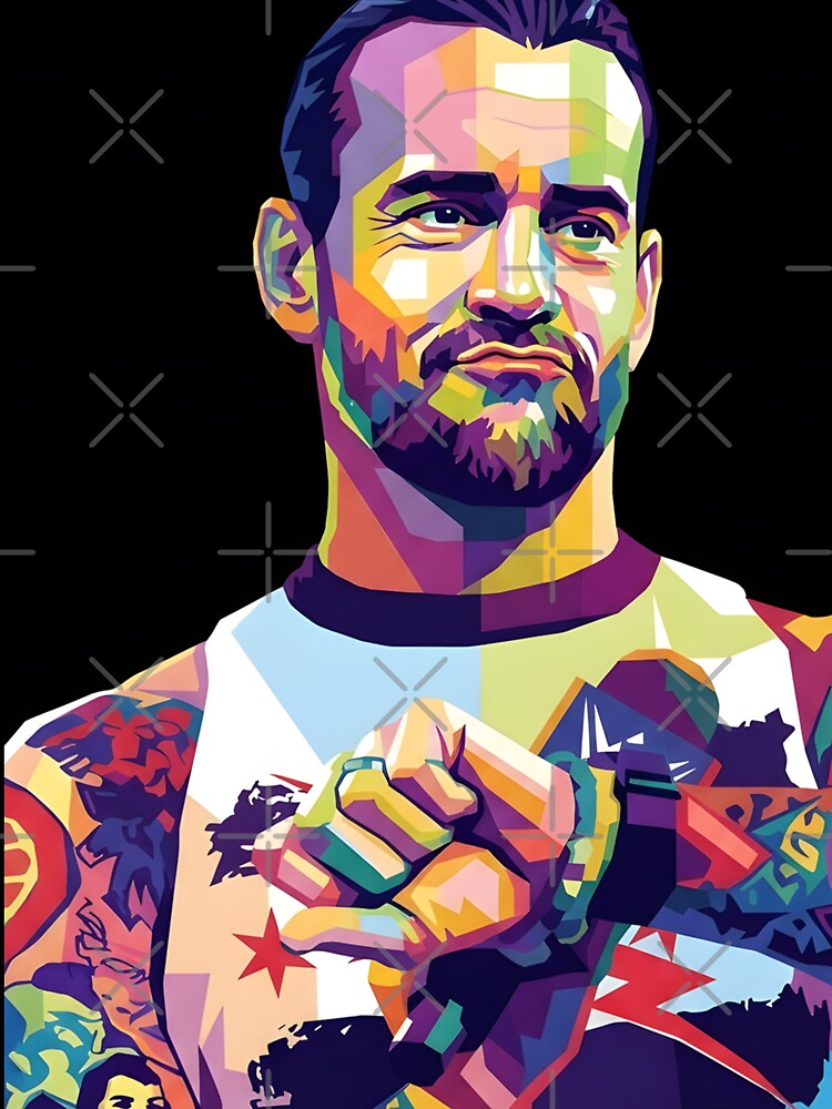 Cm Punk Pop Art Shirt