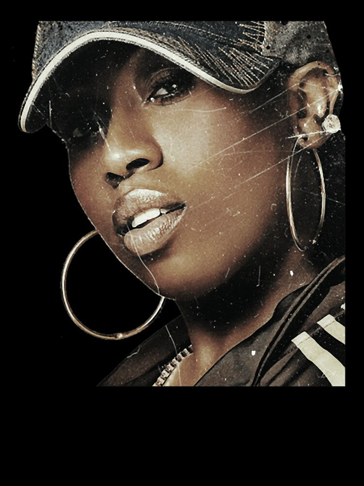 Vintage Missy Elliot Fan Art Shirt