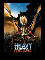 Epic Warrior On Winged Beast Heavy Metal Art Shirt