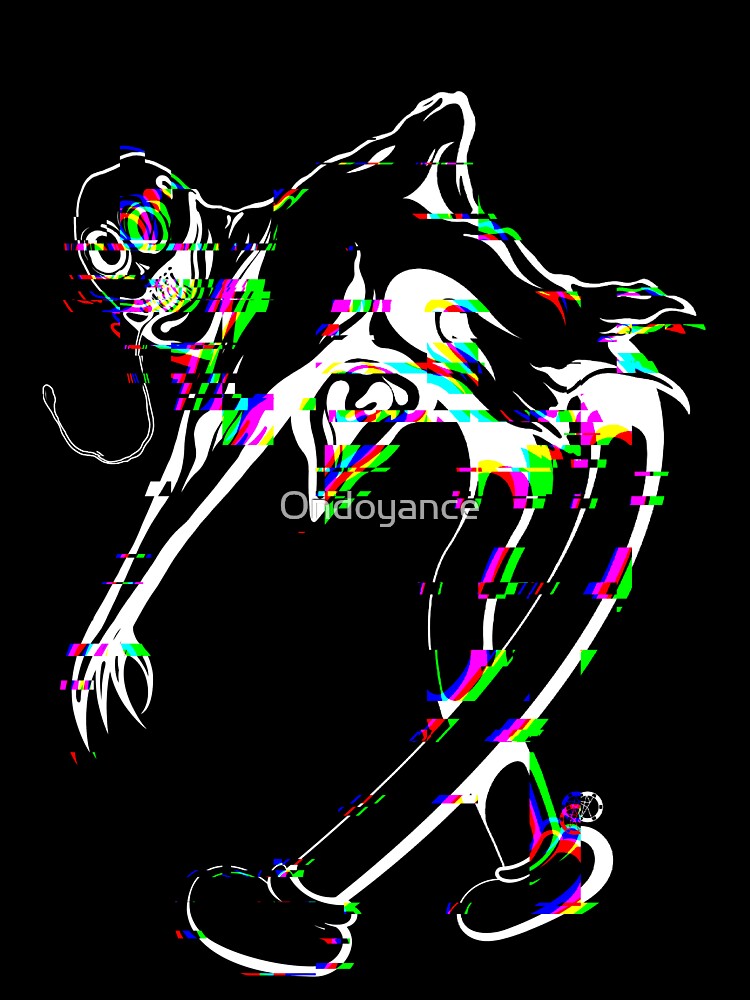 Ondoyance - Ghostemane White Glitch Shirt
