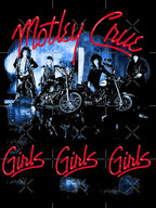 Mtley Cre Girls Tracklist Shirt
