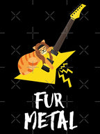 Sleeping Cat Unique Heavy Metal Shirt