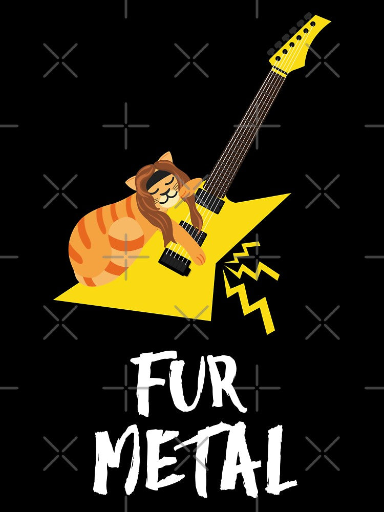 Sleeping Cat Unique Heavy Metal Shirt