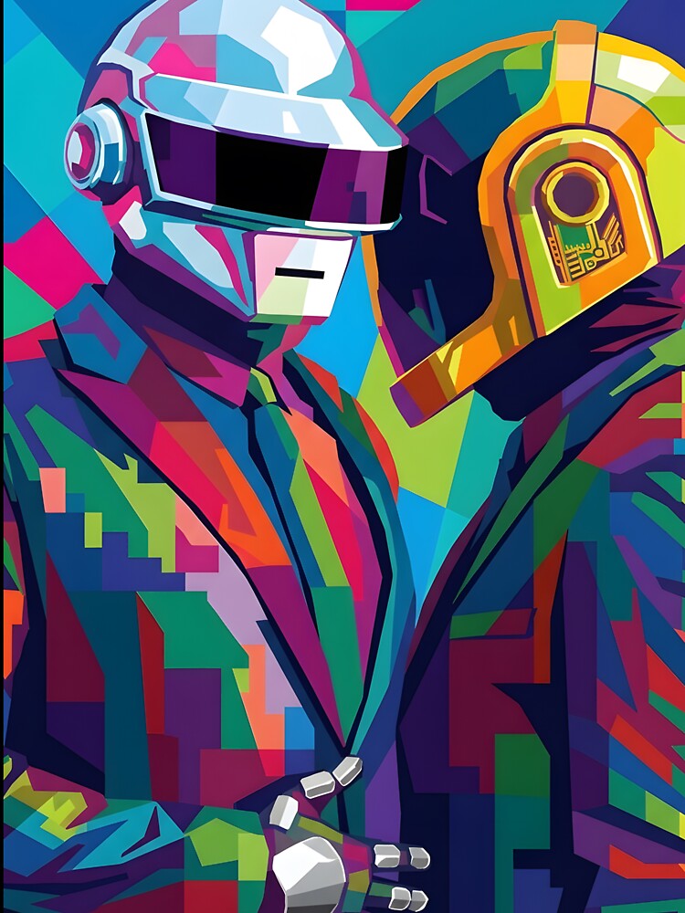 Daft Punk Pop Art Shirt