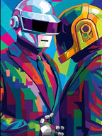 Daft Punk Pop Art Shirt