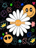 Bigbang K-pop Logo Combination Design Shirt