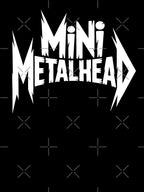 Mini Metalhead Funny Baby For Metal Music Loving Parents Shirt