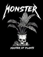 Monster Plant Skull Planter Heavy Metal Art Shirt