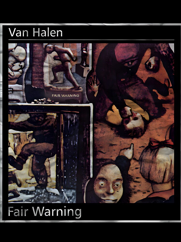 Album Van Halen - Fair Warning Shirt