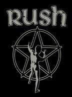 R U S H Rock Band Logo Vintage Shirt