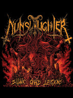 Nunslaughter Satanic Chaos Legions Album Cover Shirt