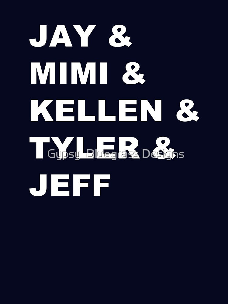 Fruition Band Member Names Shirt