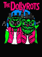 Pink Typography Alternative Rock Owl Shirt