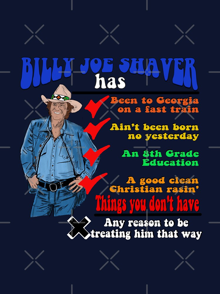 Billy Joe Shaver Has Shirt