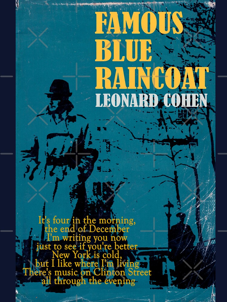 Leonard Cohen Famous Blue Raincoat Shirt