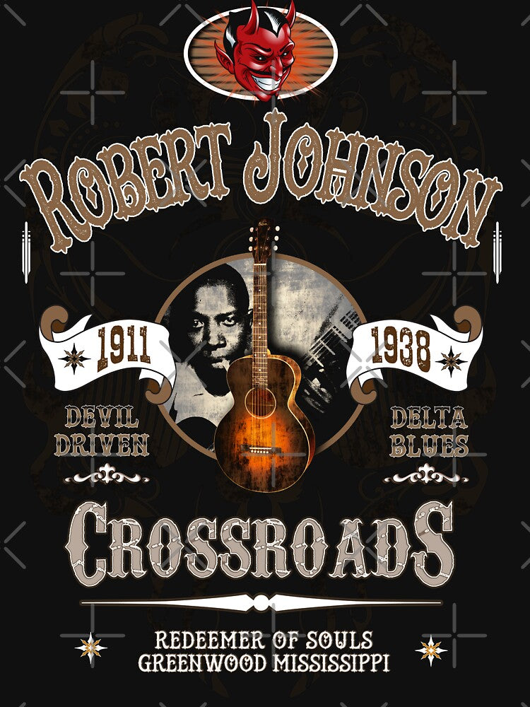 Robert Johnson Devil Driven Delta Blues Shirt