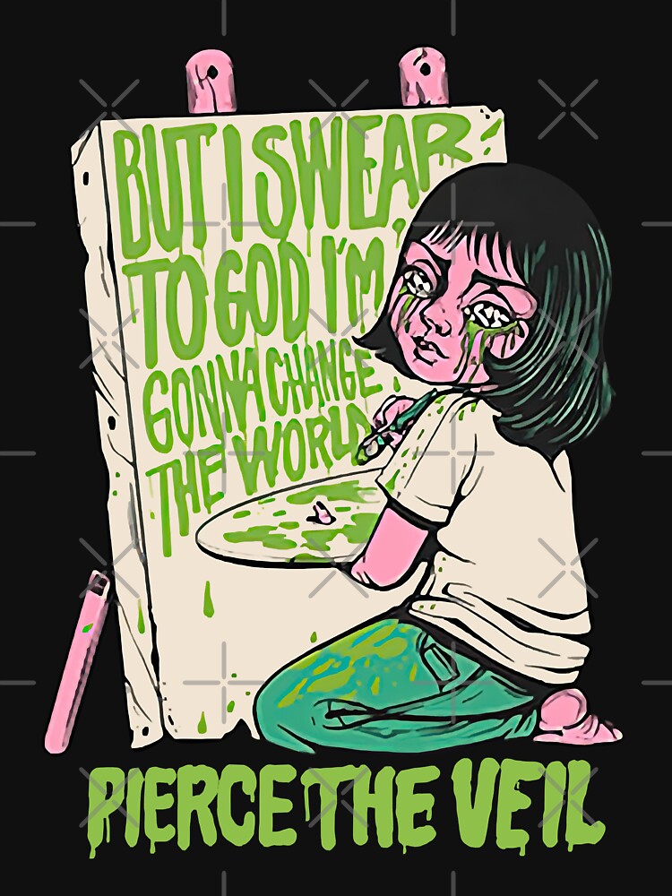 Beautiful Model Pierce The Veil Change The World Movie Fans Shirt