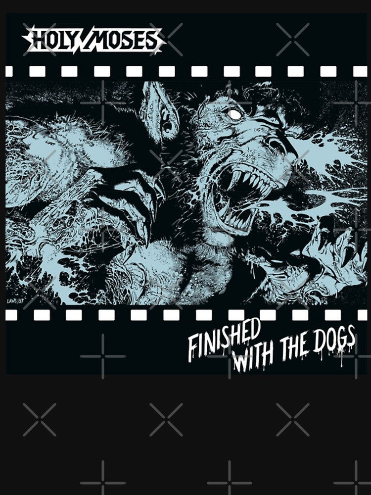 Holy Moses - Finished With The Dogs Album 1987 Shirt