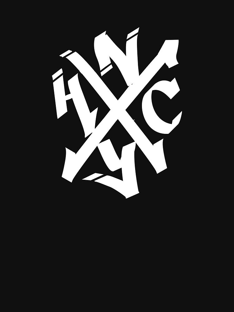 NYHC CALLIGRAPHY TYPO - NEW YORK HARD CORE Shirt