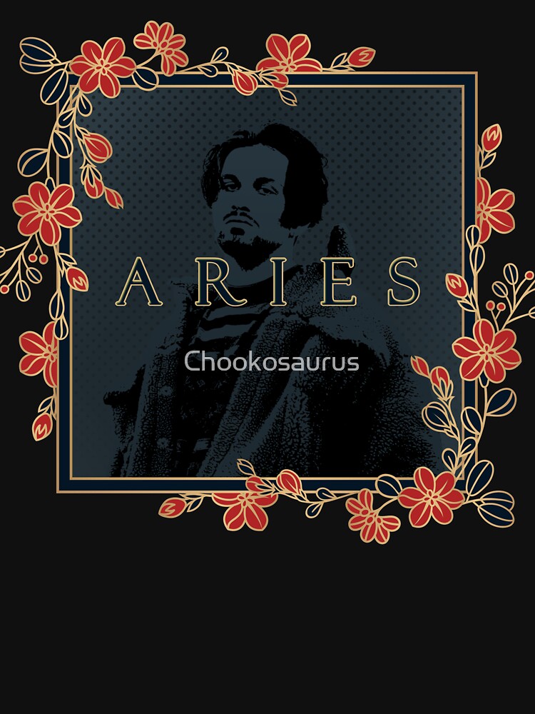 Aries Floral Portrait Shirt