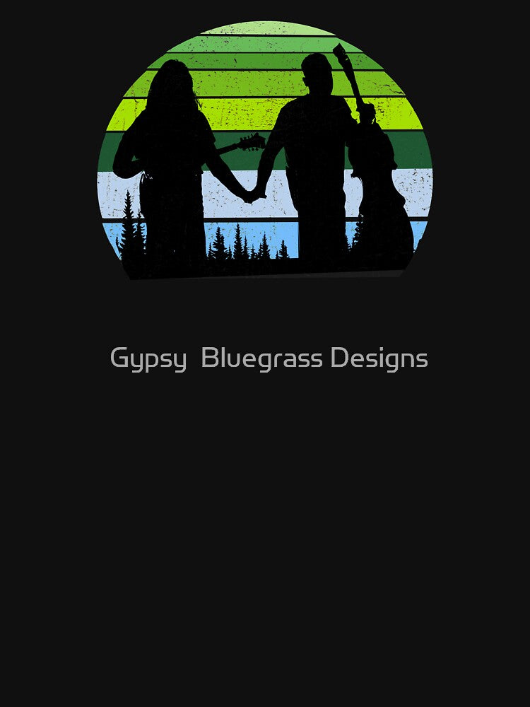 Greensky Bluegrass Vintage Sunset Phoff Devol Hands - Jaywalking Shirt