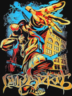 Vintage Limps Graffiti Art Bizkits Legend Music Limited Shirt
