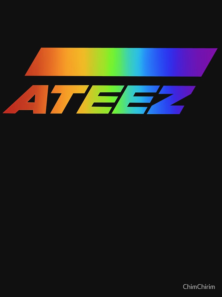 Ateez Rainbow Logo Shirt
