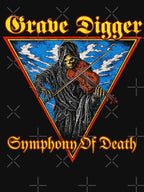 Heavy Metal Legend Grave Digger Symphony Of Death Shirt