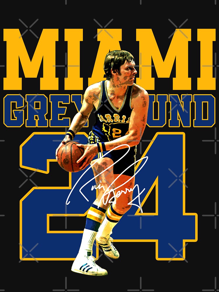 Rick Barry Basketball Legend Signature Vintage Retro 80s 90s Bootleg Shirt