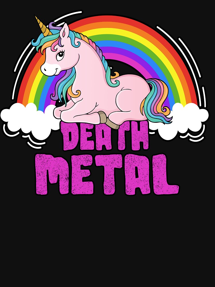 Unicorn Death Metal Shirt